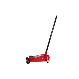 Mountain 33008 3 Ton Automotive Service Floor Jack for Garages, Repair Shops and DIY, Portable, Compact, 6,000 lbs.. Capacity, Hydraulic Lifting Range 5.1" - 16.75", Heavy Duty Steel, Safety Valve,