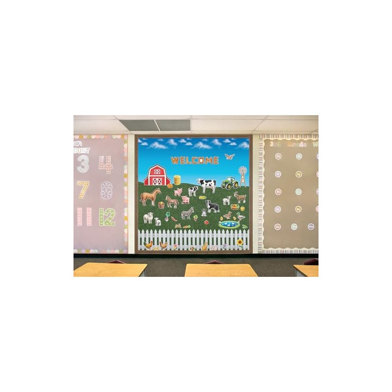 Teacher Created Resources The Farm Bulletin Board (TCR6628)