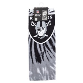 The Northwest Company 1NFL/72007/0019/RET: 30X60 Beach Towel Psychedelic - Raiders