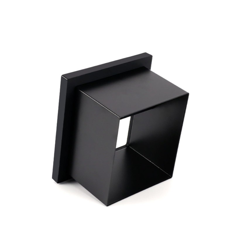 Espresso Knock Box Chute, Stainless Steel Built-in Desktop Coffee Knock