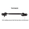 Heavy Duty Solid Barn Door Lock - 6" Sliding Door