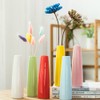 Small Ceramic Bud Vase Conic Flower Single Stem Vase Modern