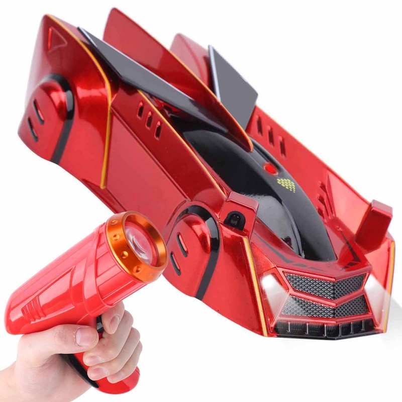 Wall Climbing Racing Car Infrared Follow Light Sensor 4-Wheel Drive
