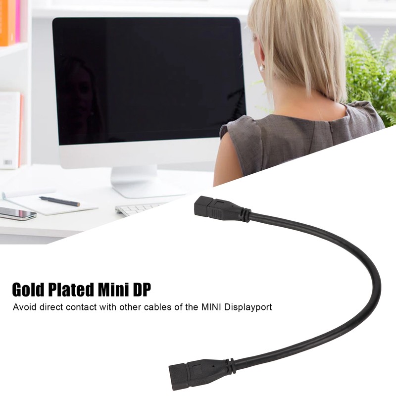 Mini DP Cable 0.3m MiniDP Female to Female Test Extension