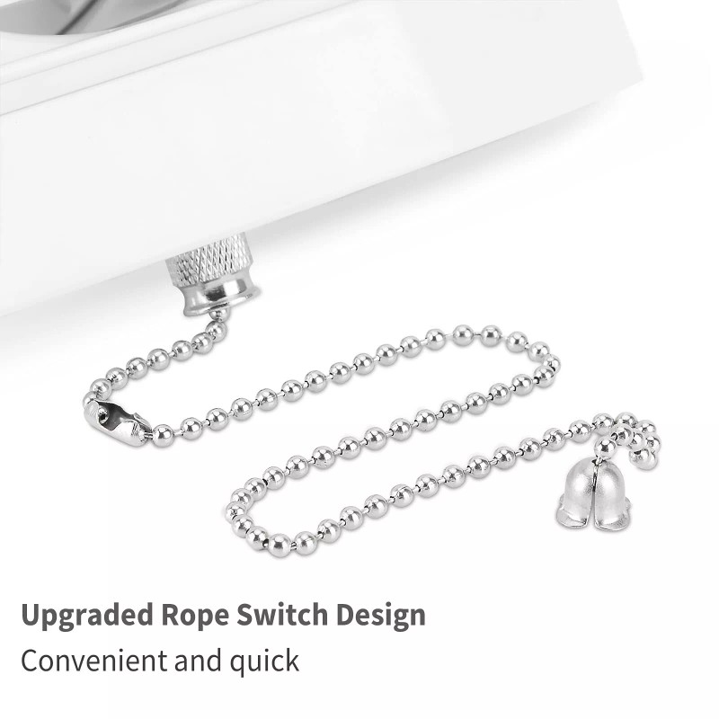 HUGOOME Exhaust Fan 188 CFM, 18W 320m³/h Ventilation Extractor with