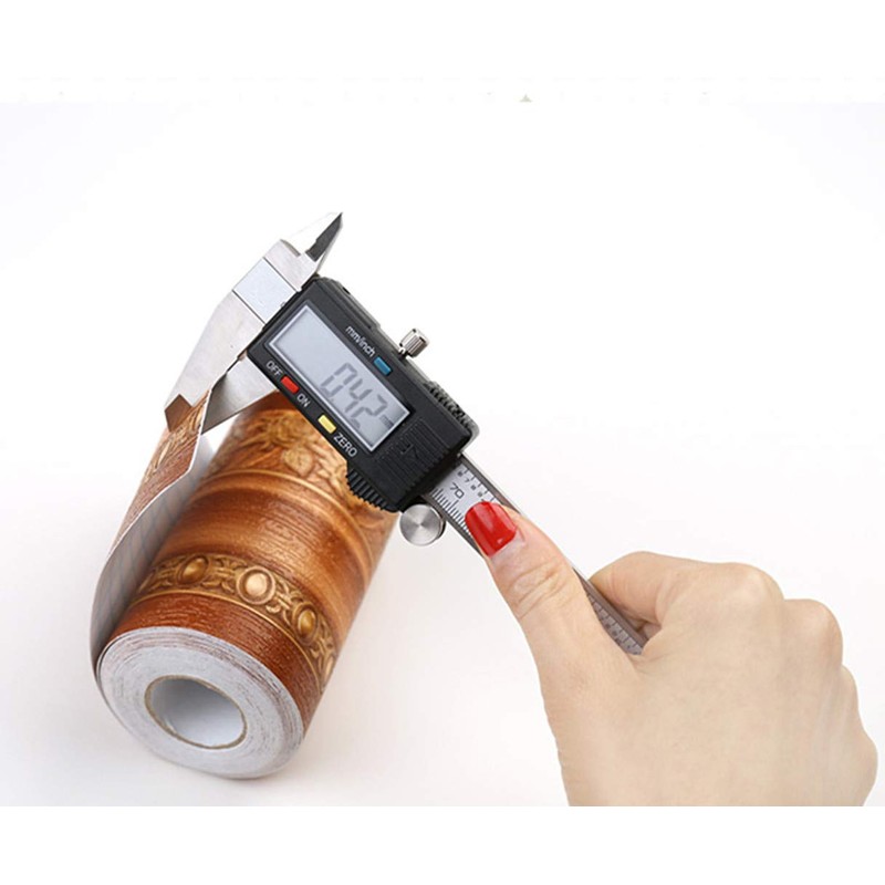 WDragon Floral Pattern Molding Peel Stick Wall Border for Home