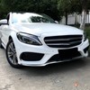 Front Bumper Air Vent Cover Canard Replacement for MercedesBenz CClass