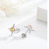 Star Earrings for Women Girls 925 Sterling Silver Star Earrings