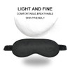 OLESILK Silk-Sleep-Mask Eye-Mask & Blindfold with Double Layer Silk Filling