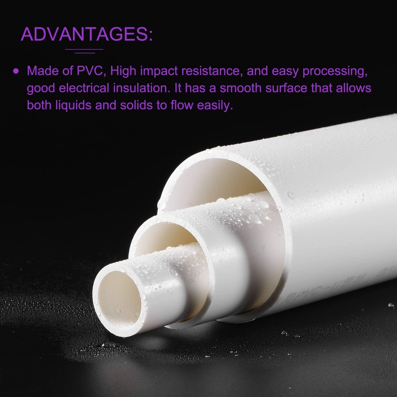 DMiotech PVC Rigid Pipe Hose for Liquid Pipe 16 mm