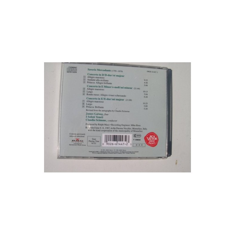 Mercadante Flötenkonzerte