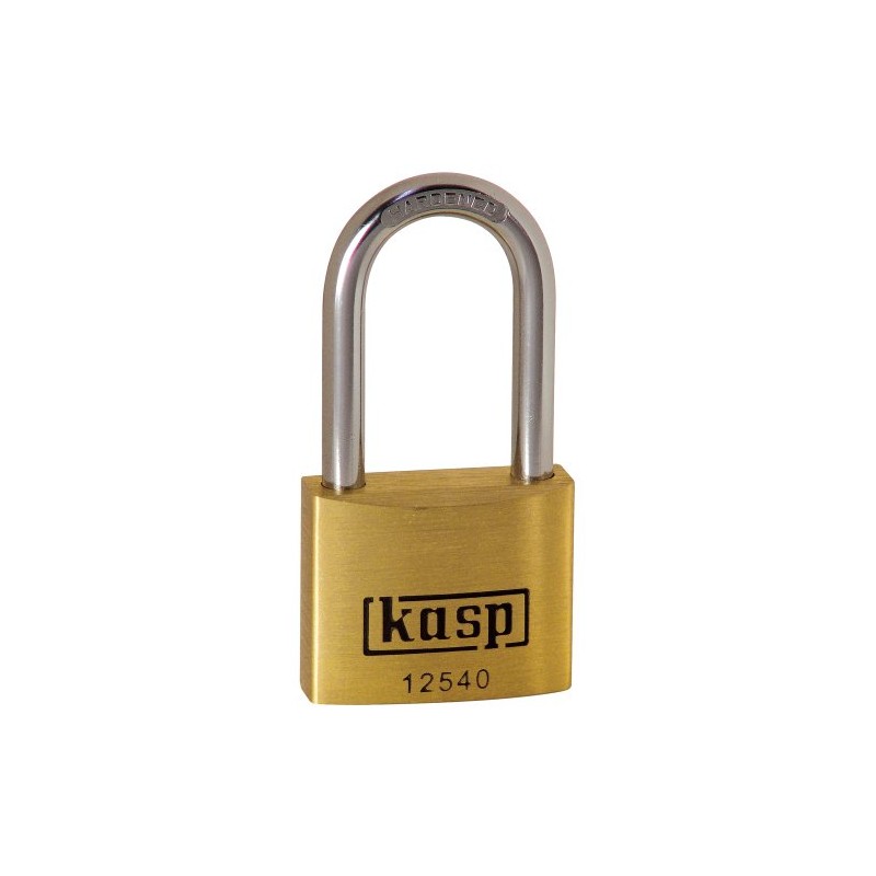 Kasp 125 Premium Brass Padlock - 40x40 Millimeters - Long