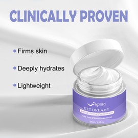 Get Dreamy Overnight Toning Whip - Body Firming Cream for Women, 6.76 oz Sleep & Sculpt Night Cream, Reduces the Appearance of Body Skin Laxity for Mulated for All Skin Types (200ml)