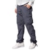 Match Mens Wild Cargo Pants (6053 Gray, 32)