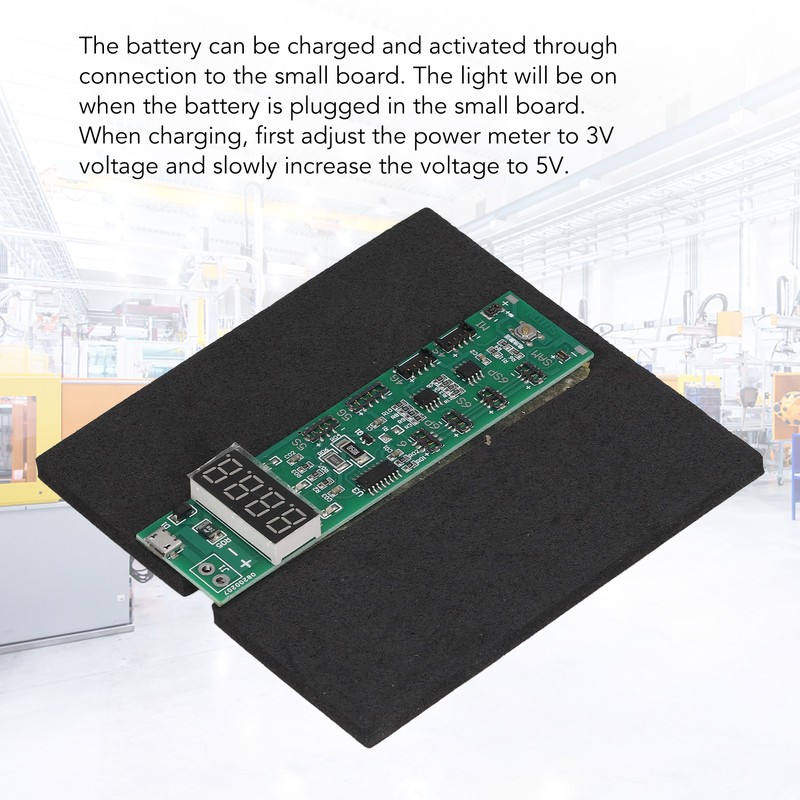 Battery Activation Board Charging Module Digital Display Auto Power Off