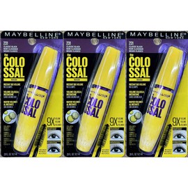 Maybelline New York 6 Pack New Maybelline The Colossal Volume Mascara Classic Black 231 - 9X VOLUME