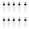 YIBOOOM 10 Pcs 30ml Ungraduated Dropper Bottles Twist Cap Low