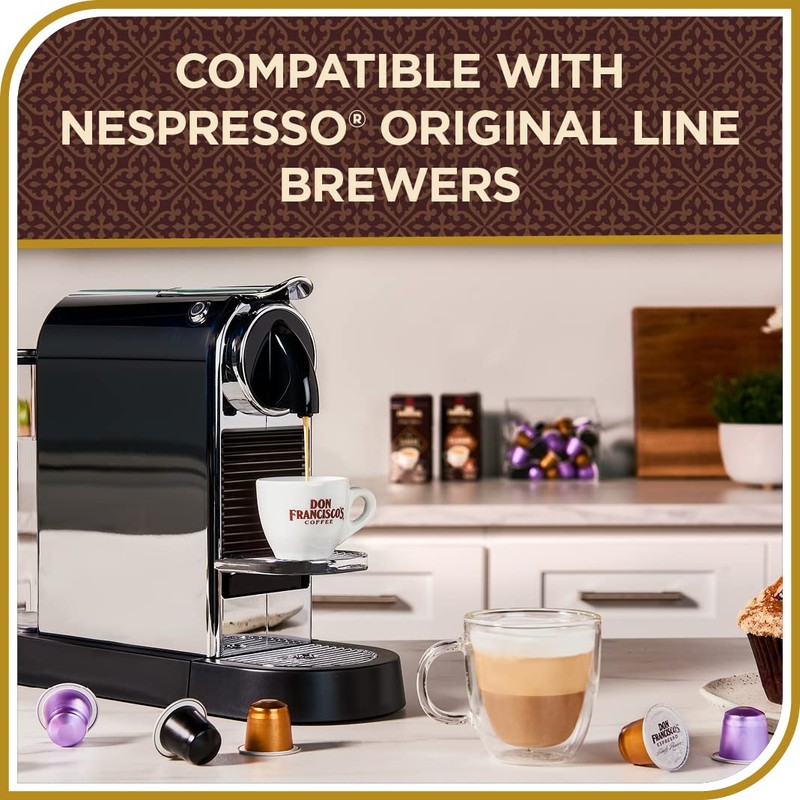 Don Francisco's and Cafe La Llave Espresso Capsule Variety Pack