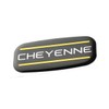 Tomilia 2Pc Cheyenne Cab Emblem Badge Logo Roof Pillar Replacement