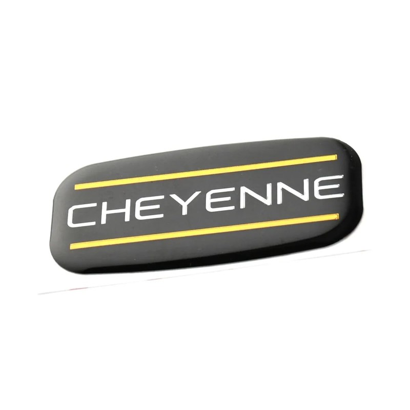 Tomilia 2Pc Cheyenne Cab Emblem Badge Logo Roof Pillar Replacement