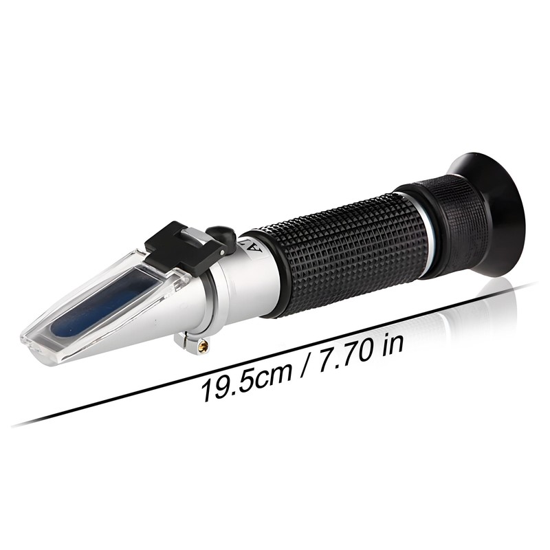 Seawater Salinity Refractometer,V-Resourcing Automatic Temperature Compensation Sea Water Salinity Measurer
