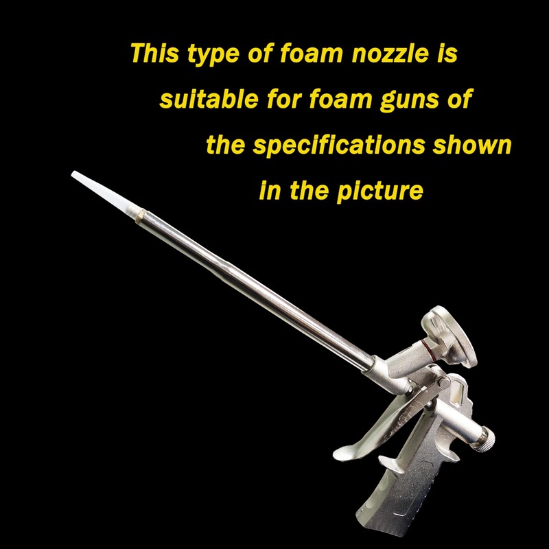 Spray foam gun nozzle，Spraying foam gun accessories，Reusable sealed small nozzles，replacement