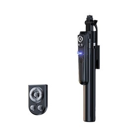 Byttlerom 1 Piece Ai Auto Tracking Selfie Stick Automatic Tracking Black Aluminum Alloy Live Phone Holder Bluetooth 5.0 Gimbal Stabilizer
