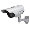 Dummy Camera Fake Monitor CCTV Surveillance System with Light Solar