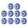 sourcing map 10pcs 3D Printer POM Rollers, Solid High-Speed Gantry