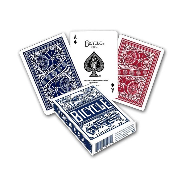 Bicycle Chainless Playing Cards (Colors May Vary), Red/Blue