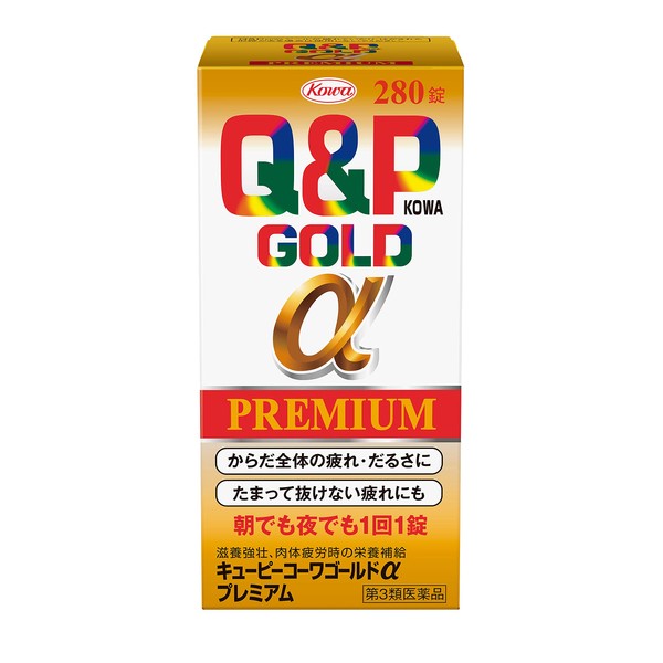 Kewpie Kowa Gold α Premium 280 Tablets