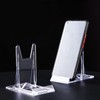 MABAHON 8Pcs Acrylic Plate Stands,Clear Display Stand Adjustable Clear Acrylic