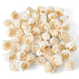 Oh You're Lovely Mini Sola Wood Flower Assortment - 50 in a Set
