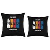 Thanksgiving Day Outfit Snack Meal Dish Pumpkin Pie Throw Pillow