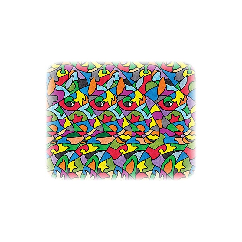 Running Free 18"x13" Stereogram Poster