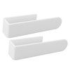 Self Adhesive Hand Towel Holder U Shaped Space Saving Acrylic