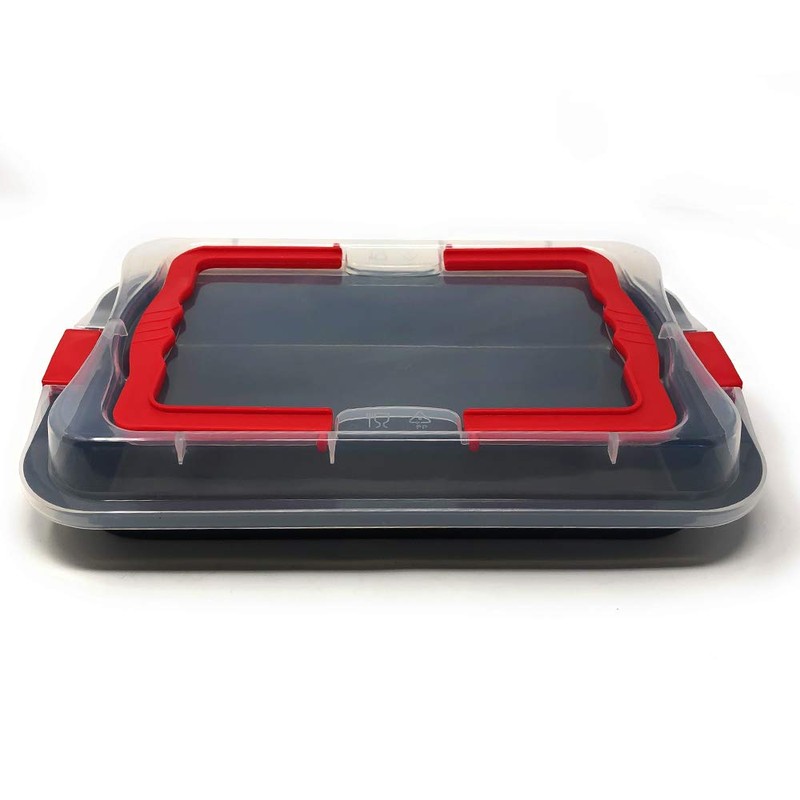 MGE - Roasting Baking Tin Tray with Lid - Non