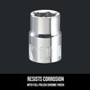 CRAFTSMAN Shallow Socket, Metric, 3/8-Inch Drive, 10mm, 6-Point (CMMT43542)