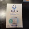 Brita Refillable Water Filtration Starter 1 Reusable Filter Shell and