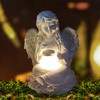 Lotvic Angel Garden Figures, Solar Grave Lights for Outdoors, Garden