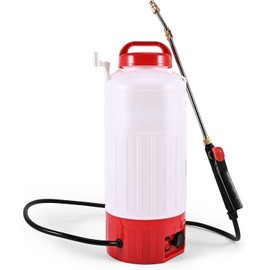 VANPET Pump Action Pressure Sprayer Wand, Greenwood Backpack Sprayer Parts, 29 Inches Stainless Steel Sprayer Wand with Shut off Valve (Pump Action Pressure Sprayer Wand)