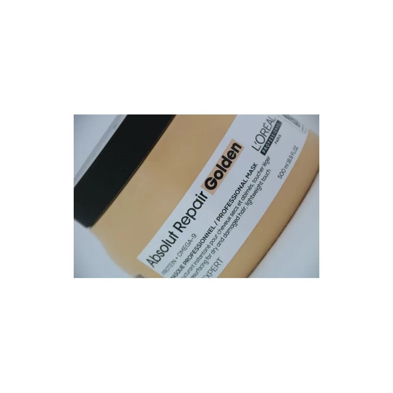 Mascarilla L'Oréal Professionnel Serie Expert Absolut Repair Golden Reparación de