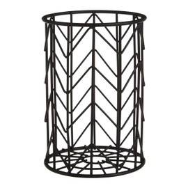 Premier Housewares Utensil Holder, Iron, Black