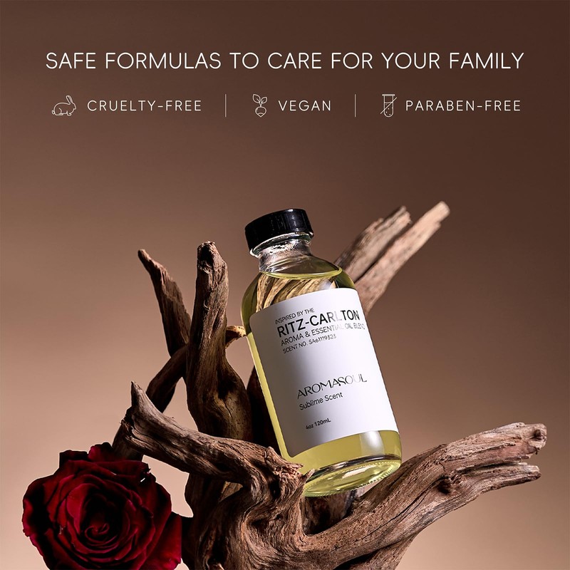 Hotel Diffuser Oil Inspired by Ritz-Carlton Scent - Premium Fragrance