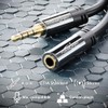 KabelDirekt – 3m/10ft Cable de Extensión 3.5mm 4 Pin Jack