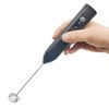 Wireless Milk Frother Electric Type-C Handheld Blender Stainless Steel Mini