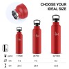 Stainless Steel Water Bottle, 500 ml, BPA-Free, Water Bottle with