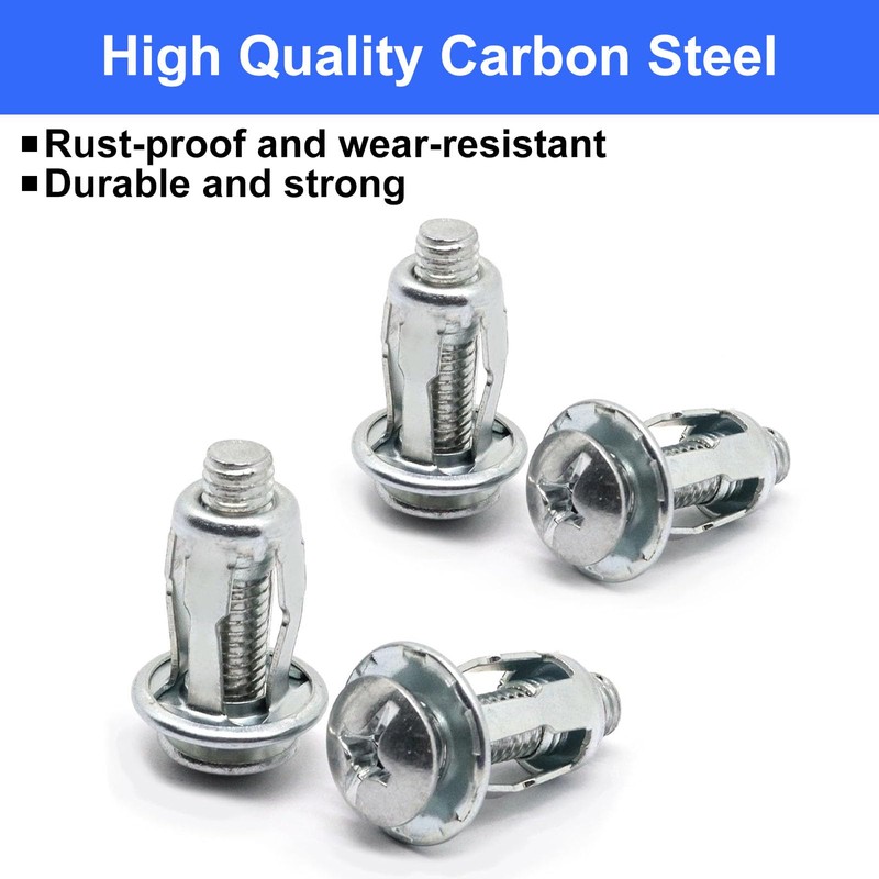 BENLIUDH 20pcs Hollow Wall Anchors for Thin Walls Heavy Duty,