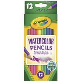 Crayola Art Supplies Drafting Tool (68-4302), Multicolor, 12 Count