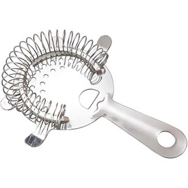 Hawthorn 4 Prong Cocktail Strainer, Stainless Steel, Silver, 10 x 6 x 4 cm